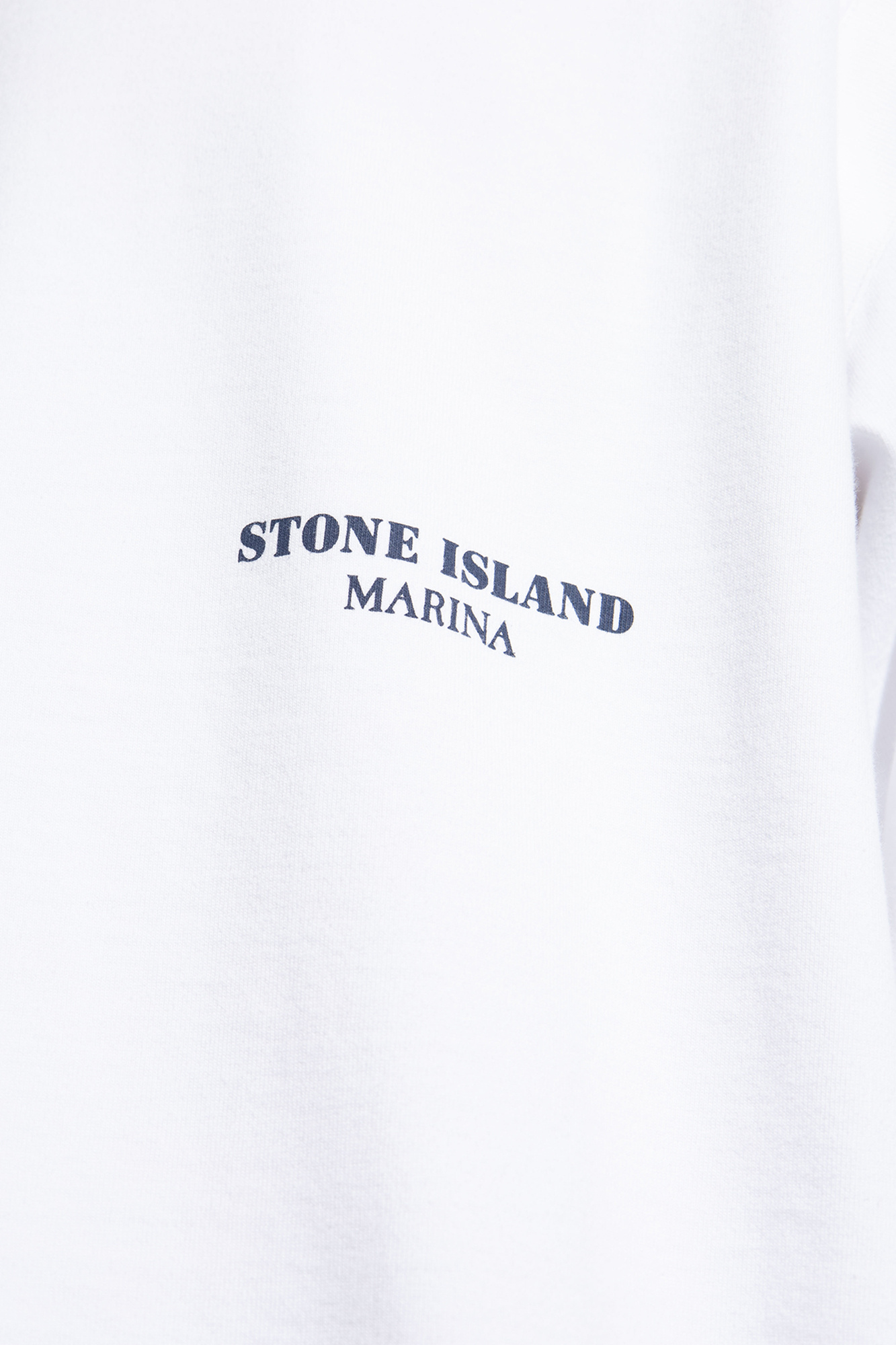 STONE  | MARINA LOGO SWEATSHIRT [正規品/関税込] STONE ISLAND crew neck sweatshirt 'Marina' navy | BRAUN Hamburg